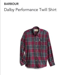 Men’s XL Barbour Darby Twill Shirt